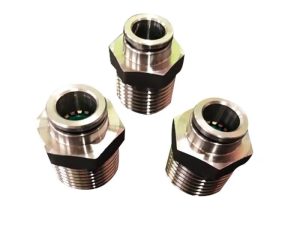 304 Stainless Steel Push-In Straight Pneumatic Fitting